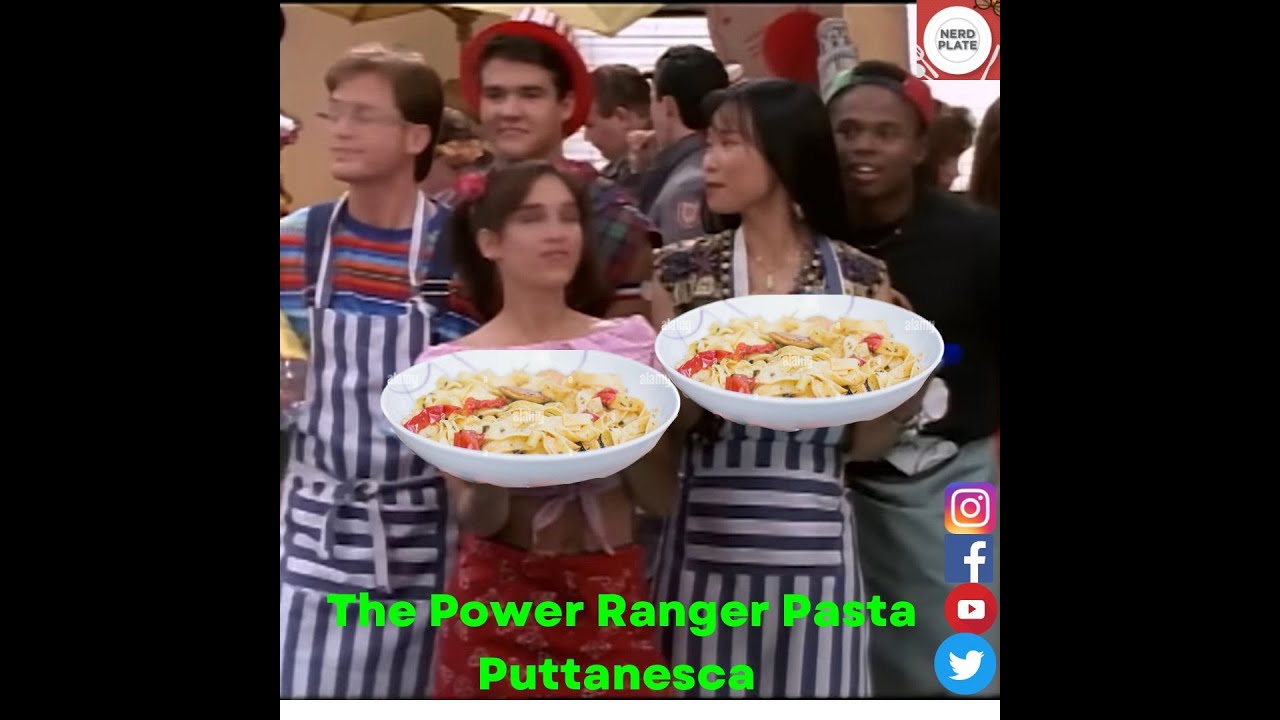 The Power Ranger Pasta Puttanesca - YouTube
