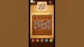 Line Puzzle String Art Ginkgo Level 4 Solution Walkthrough Gameplay