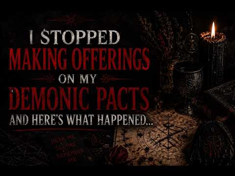 I stopped making offerings on my Demonic Pacts... here's what happened