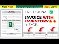 Automated Invoice and Stock [ Inventory ] Management in Excel - Inventory Management in Excel