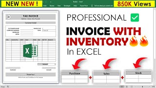 Automated Invoice and Stock [ Inventory ] Management in Excel - Inventory Management in Excel screenshot 3