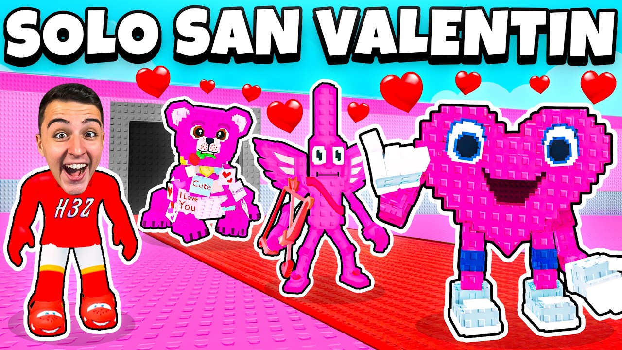 De $0 a 100T con BRAINROTS DE SAN VALENTIN en ROBA UN BRAINROT 😍❤️
