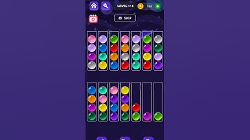 Ball Sort Master Game Level - 115 Without Boosters | Puzzle Games #entertainment #puzzle #games