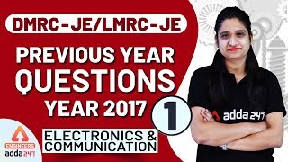 Electronic And Communication | Previous Year Questions Set 1 | DMRC JE | LMRC JE 2020