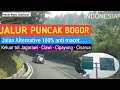 TEST JALUR "JOKI" KE PUNCAK ANTI MACET Cuan Rp 100.000,- / Driving to the Top Bogor