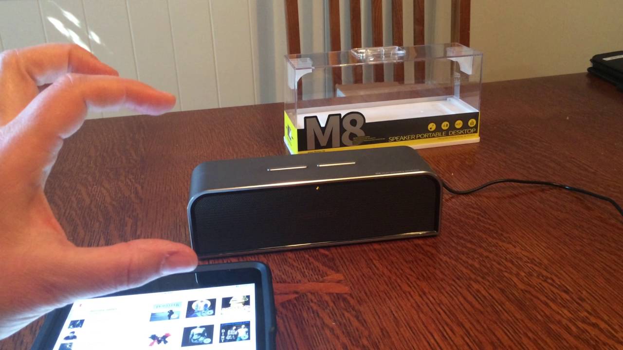 Bluetooth Speakers with AMAZING sound quality! Subwoofer w/deep bass & clear treble!