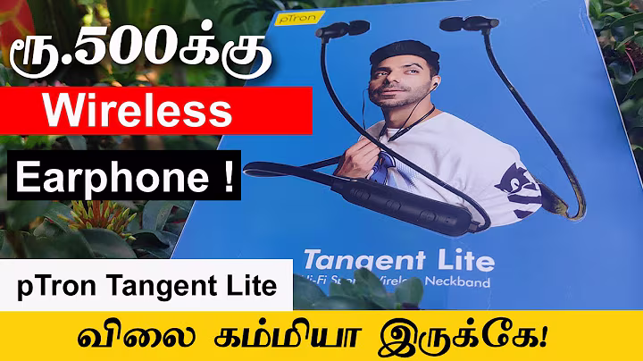 pTron Tangent Lite Tamil | Best bluetooth headphones under 500 rs tamil