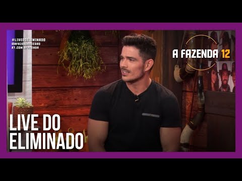 #LiveDoEliminado | JP Gadêlha comenta os desafios de #AFazenda12