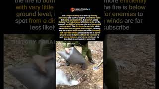 How Soldiers Hide Their Fire at Night 🌙🔥