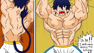 Test subject daimao rin - Muscle growth comic