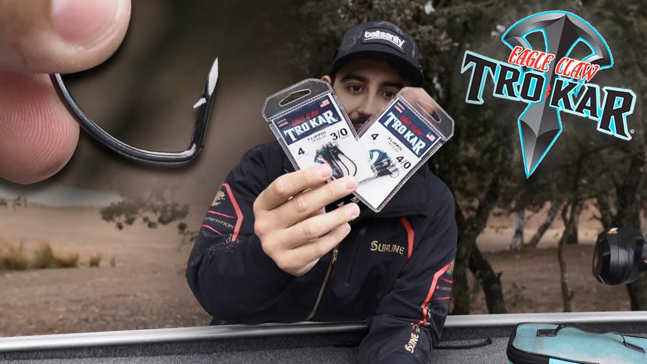 ANZUELOS para la PESCA del Black Bass | TROKAR HOOKS