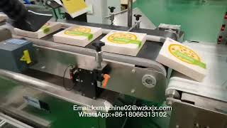 Automatic Frozen Pizza Cartoner Box Packaging Machine Food Cartoning Machine