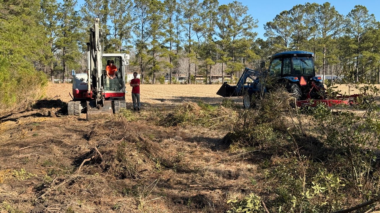 The Ditch Cleaning Project- Cleaning Out Ditches with a Takeuchi ...