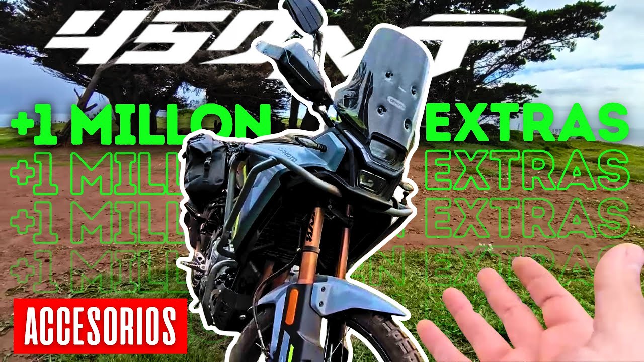 ¿Qué Accesorios USAR en la CFMoto 450MT? | Te muestro mi SETUP COMPLETO [GADGETS REVELADOS]