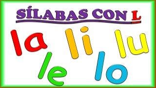 Celebrity Silabas con L para Niños LA, LE, LI, LO, LU con Musica Syllables in Spanish for kids Profile