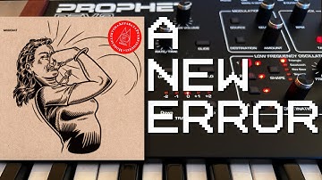 MODERAT - A New Error (Prophet REV2 Synth Cover)