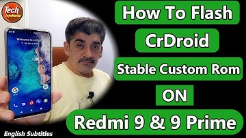 Flash CrDroid custom rom on Redmi 9 And Redmi 9 Prime
