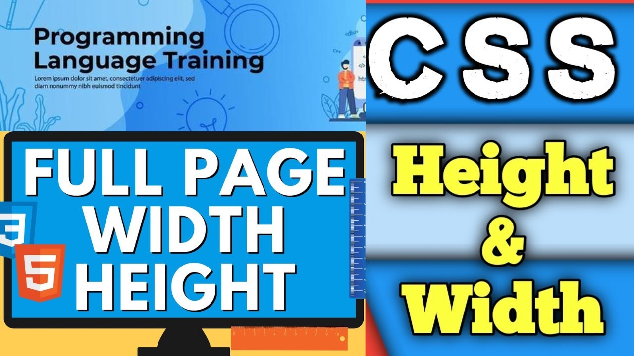 How To Change Image Height And Width In Css Height And Width In Css 