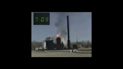 F-500 EA Extinguishes Huge 3D Class B Fire