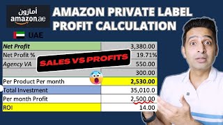 Amazon FBA Profit Calculations 2024 Amazon AE PL