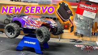 Traxxas 1/16 E-Revo VXL | Servo Upgrade & Rocker Arm Repair