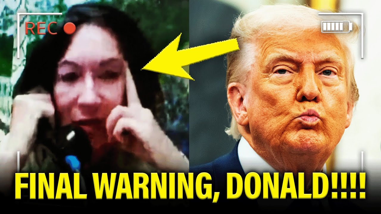 Ghislaine sends FINAL WARNING to Trump as SECRETS LEAK