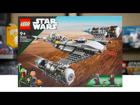 LEGO Star Wars 75325 THE MANDALORIAN'S N-1 STARFIGHTER Review! (2022)
