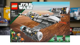 LEGO Star Wars 75325 THE MANDALORIAN'S N1 STARFIGHTER Review! (2022)