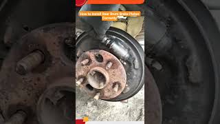 How To Install Rear Drum Brake Piston Correctly
