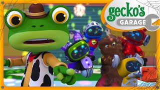 Mechanicals Muddy Halloween Pal | Gecko's Garage | Trucks For Children | Cartoons For Kids
