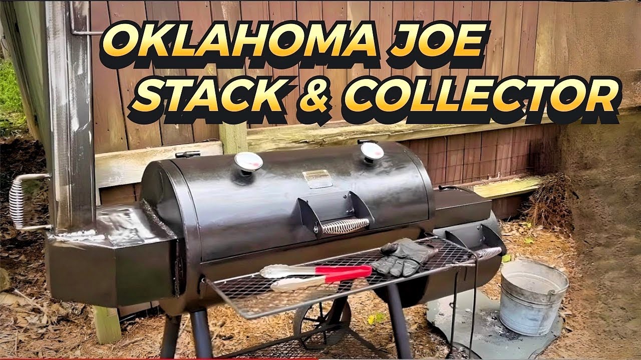 Drum Smoker Oklahoma Joe Highland Reverse Flow Offset Smoker