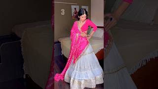 3 Easy Lehenga Dupatta Draping Styles For The Wedding Season #youtubeshorts