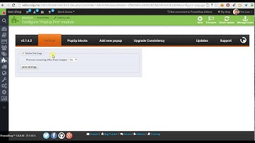 modal popup for prestashop - image urls option