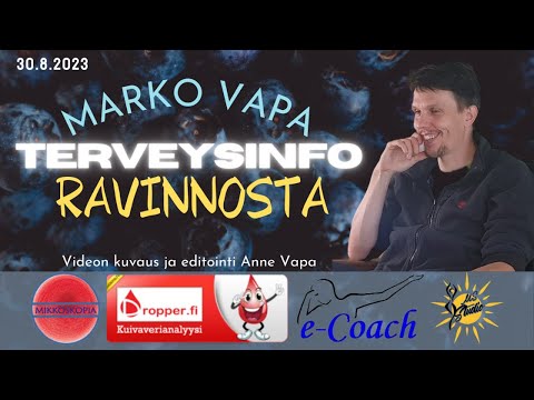 Marko Vapa - Terveysinfo Ravinnosta
