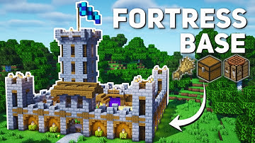 Minecraft: Castle Base Tutorial (how to build)