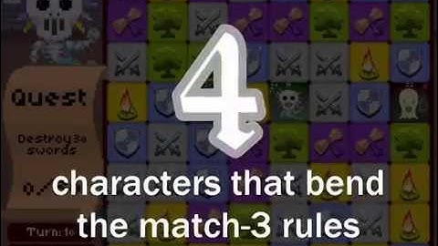 SWOC Launch Trailer - unique match-3 RPG