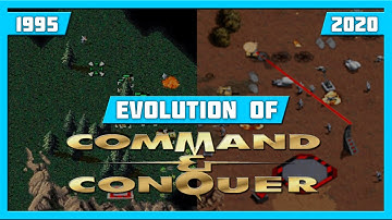 EVOLUTION OF COMMAND & CONQUER GAMES (1995-2020)