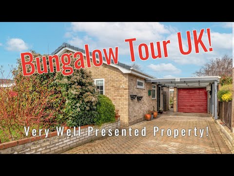 BUNGALOW TOUR UK ! Really Well Presented! For Sale £260,000 Watton, Norfolk. Longsons estate agents.