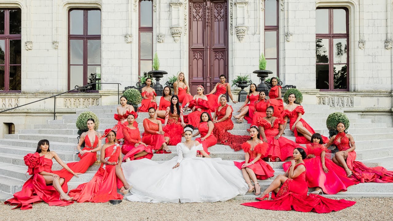 Sisa and Ajanda's Ngebulana's French Wedding: A Celebration of Couture, Generosity, and Elegance.