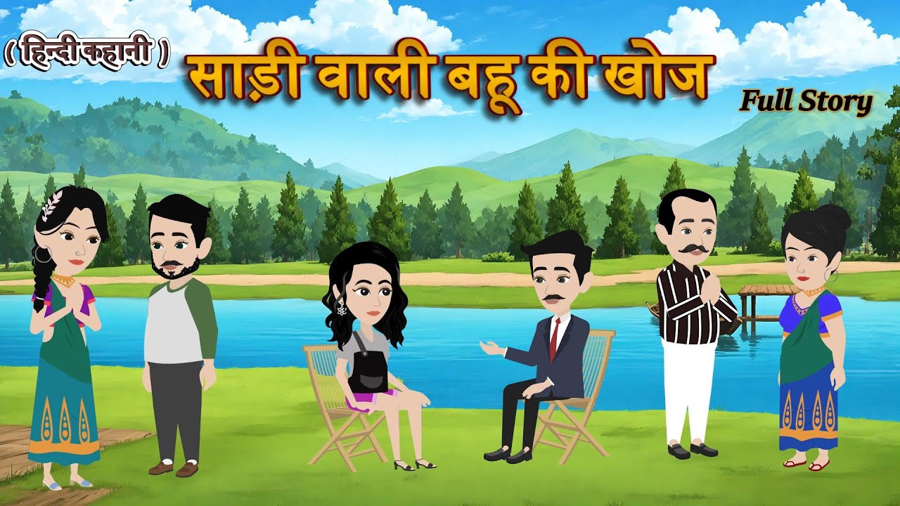 साड़ी वाली बाहू की खोज | Full Story | Bedtime Stories | Hindi kahaniya | Moral In Kahani | Saas Bahu