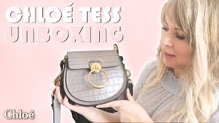 CHLOÉ TESS BAG Unboxing and First Impressions // What Fits Inside & Styling Ideas 🌟👜