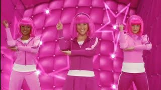 Lazy Town Bing Bang Norwegian Chipmunk and Fast version Resimi