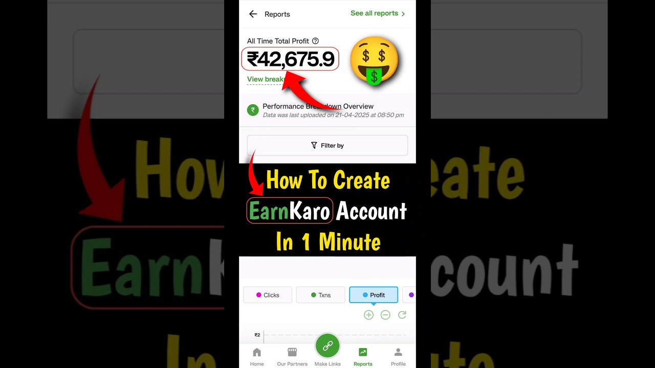 How To Create EarnKaro Account In Android | Earn Money From EarnKaro App 2025 
