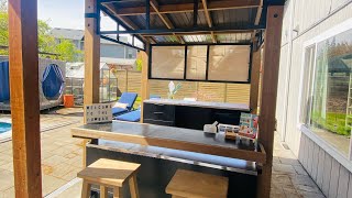 Making of the Costco Yardistry 8 ' x 7' Cantina Gazebo (April 4, 2025)