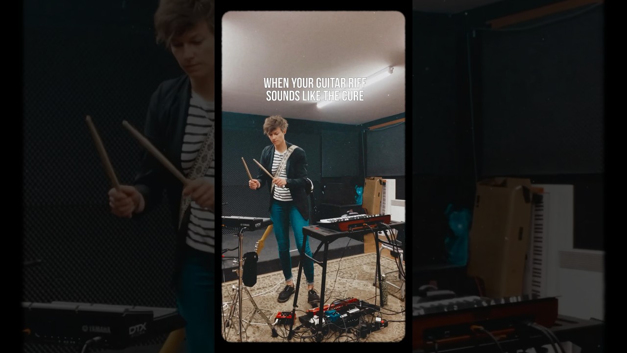 When your guitar riff sounds like The Cure 