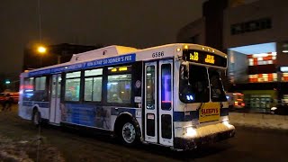 MTA New York City Bus: 2005 Orion VII Gen-2 Hybrid #6586 on the Bx18 Local Bus.