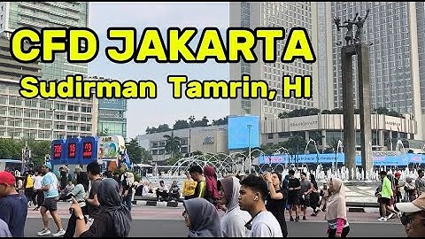 CFD JAKARTA  ||  Car free day Jakarta