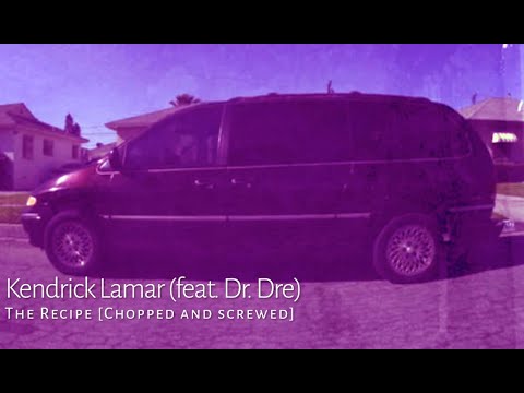 Kendrick Lamar - The Recipe ft. Dr. Dre [Chopped & Slowed by DJ Nicky Dubb]