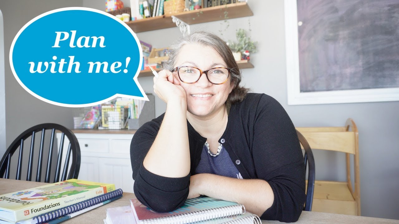 How I Plan Our Homeschool Week - YouTube