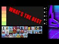 What's the Best Tier List